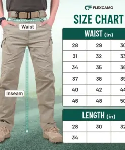 FlexCamo - Tactical Waterproof Pants